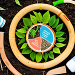 **

Prompt: A vibrant, colorful illustration depicting three interconnected circles representing different approaches to zero waste. The first circle shows a diverse selection of zero-waste products like bamboo toothbrushes, reusable water bottles, and cloth bags displayed in an online shop format. The second circle depicts people participating in a zero-waste workshop, learning about composting and making DIY cleaning products. The third circle showcases a community garden with people of various ages working together, symbolizing a zero-waste community. The overall style should be friendly and inviting, with a focus on community and sustainability.

**
